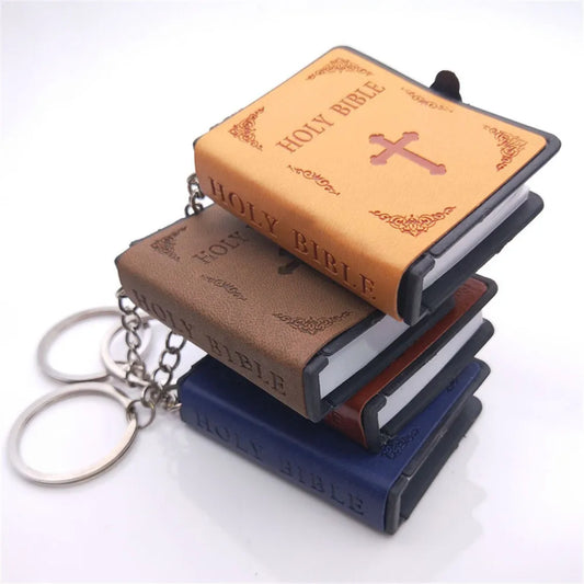 Key Chain With Mini Bible
