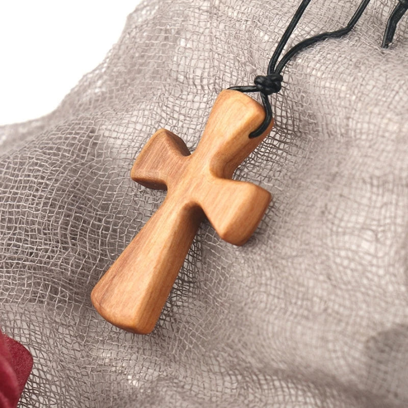 3D View of Cross Necklace