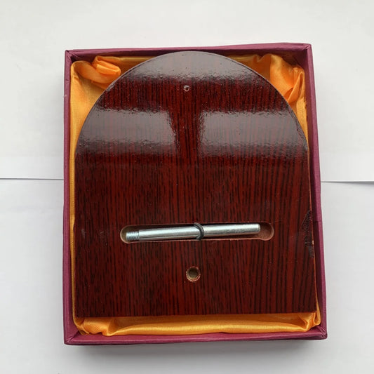 Jesus & Virgin Mary Wooden Ornament