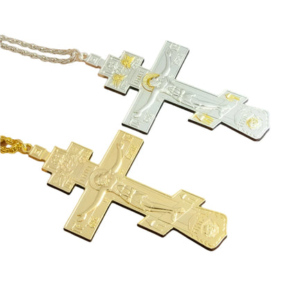 Jesus Crucifix Gold Plated Pendant