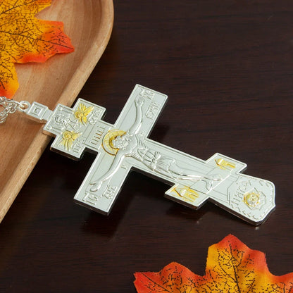 Jesus Crucifix Gold Plated Pendant