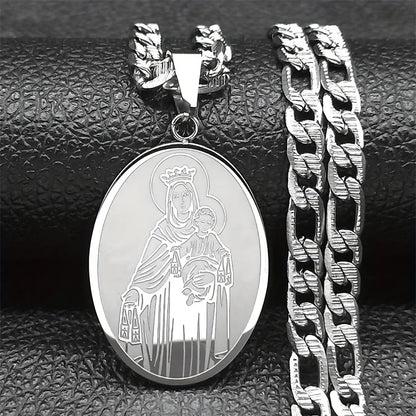 Catholic Mother Mary Necklace